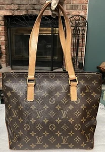 Louis Vuitton LV Monogram Canvas CABAS PIANO Handtasche Beuteltasche Tasche Geldbeutel - TOP* - Bild 1 von 17