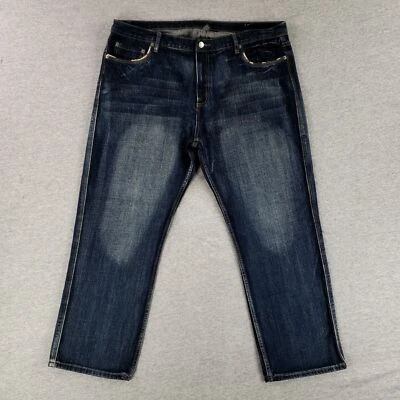 Jeans Vintage Alfani 40x30 Azul Lavado Oscuro Denim Old School Y2K Retro Foto 1 de 4