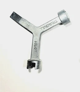 Trumbull HK-2 Meter Box Key/Curb Key/Wrench, Std + Lg Pentagon Nut, Meter Valve - Picture 1 of 3
