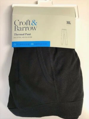 Croft & Barrow Ropa Interior Térmica Pantalones NUEVO Talla XXL Elige Color 2XL PRECIO DE VENTA SUGERIDO POR EL FABRICANTE $28.00 Foto 1 de 4