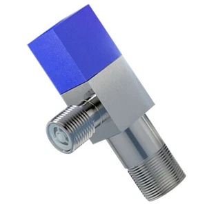 Toilet Water Valve Angle Stop Valve 1/2 Inch Toilet Valve With Shut-off Valve - Picture 1 of 12