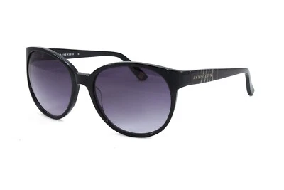 Gafas de sol para mujer Anne Klein AK7014 001 negras 56 mm grises lentes degradadas ¡Nuevas! Foto 1 de 4