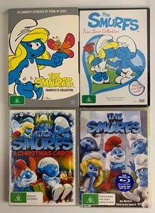 The Smurfs x 4 DVD Bundle Region 4 - Picture 1 of 10