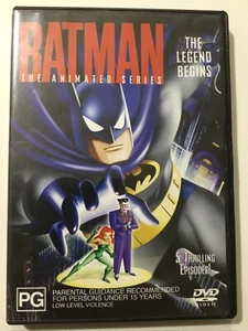 Batman : The Animated Series : The Legend Begins - DVD Region 4 - Free Postage - Picture 1 of 2