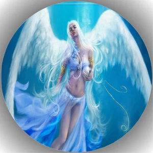 Tortenaufleger Geburtstag Party Tortenbild Fondant Oblate Engel  P10 - Bild 1 von 1