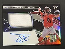 Tyler Stephenson RPA #/199 Rookie Card Auto RC Patch 2021 Panini Spectra Reds