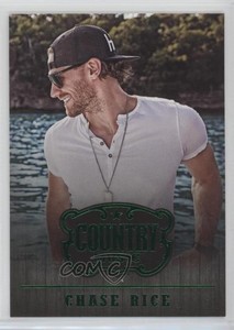 2014 Panini Country Music Retail Green Chase Rice #52 1s8