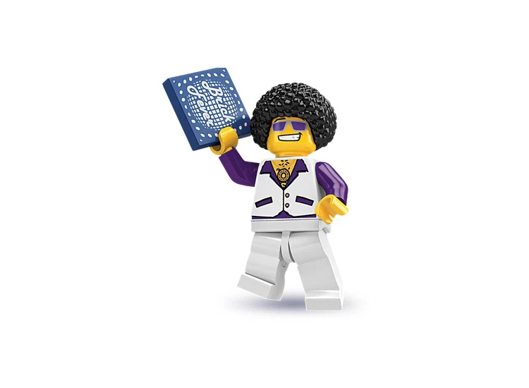 Lego Minifigures 8684 Series 2 Disco Dude Brand New in Factory Sealed Packet - Image 1 of 1