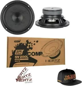 2 WOOFER HERTZ SV200L SV 200L 20 cm 500 watt max 4 ohm + cappellino + 3 stickers - Imagen 1 de 12