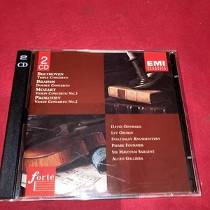 2 CD: Beethoven Brahms Mozart Prokofiev Konzerte David Oistrakh 05665 - Bild 1 von 4