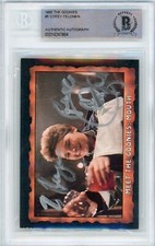 Corey Feldman As Mouth 1985 Topps The Goonies #5 Rookie Autograph BAS Beckett