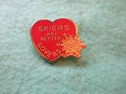 Skiers are Better Lovers Lapel Pin