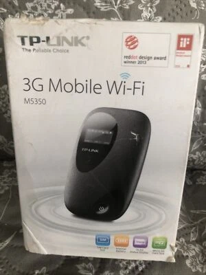 TP-Link M5350 3G Mobile Wi-Fi Hotspot Router WiFi 21.6Mbps - Image 1 of 4