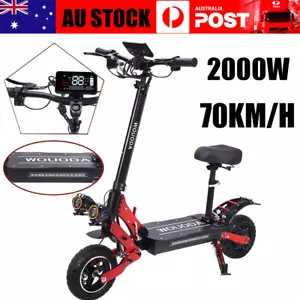 1500W-4000W Electric Scooter 55-70KM/H Single Dual Drive Foldable Off Road Bike - Picture 1 of 16