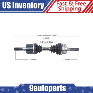 For 1998 1999 2000 Ford Ranger Mazda B3000 B4000 4WD Front Left CV Axle CV Joint - Picture 1 of 4
