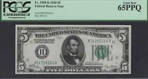1928 Dallas 5 pcgs 65 PPQ - Picture 1 of 2