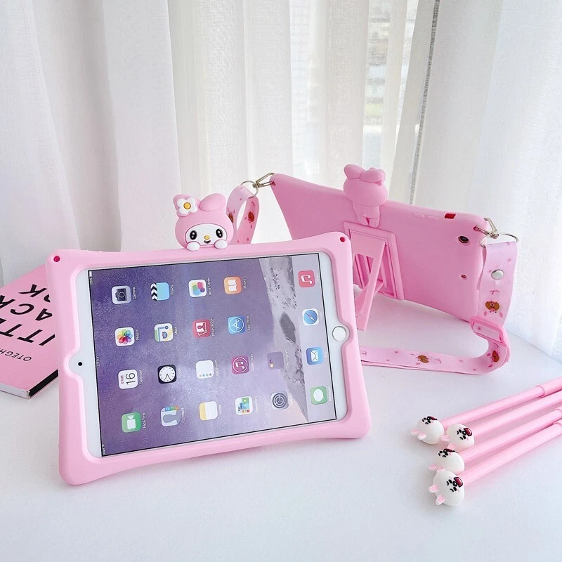 My Melody Cinnamoroll Tablet Case Cover For iPad 2 3 4 5 6 mini 1 2 3 Air Pro - Image 1 of 4