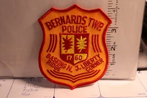 police patch   BERNARDOS TOWNSHIP POLICE NEW JERSEY - Picture 1 of 1