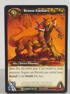 Bronze Emissary - War of the Elements 161/220 - uncommon - World of Warcraft TCG - Picture 1 of 2