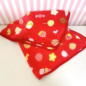 Mother Garden Mothergarden Strawberry Red Blanket Sweets Polyester Kawaii Rare - Picture 1 of 24