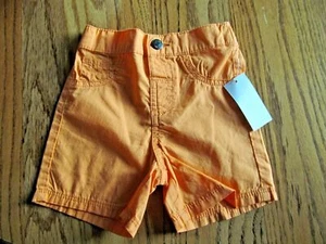 Orange gewebte Shorts ~ Kleinkindgrößen ~ Little Wonders ~ NEU mit Etikett - Bild 1 von 1