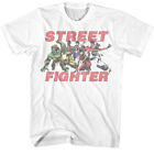 Street Fighter Capcom Video Game Fighter Character Collage Men's T-Shirt