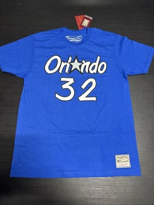 Size Large Mitchell & Ness NBA Orlando Magic Shaquille O’Neal Jersey Shirt NWT - Image 1 of 4