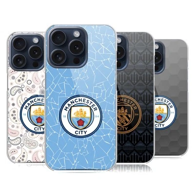 KIT DE INSIGNIA MANCHESTER CITY MAN CITY FC 2020/21 FUNDA TRASERA PARA TELÉFONOS APPLE iPHONE Foto 1 de 4