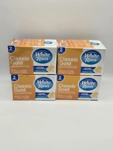 8 Bars - Classic Gold Moisturizing Bar Soap - White Rain - 4/2Packs - Picture 1 of 2