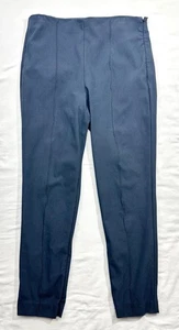 Pantalones Theory Mujer 10 Azul Marino Cigarrillo Ajustado Recto Pintuck Traje - Imagen 1 de 13