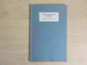 The Highlands of Persian Baluchistan by C P Skrine, Geographical Journal 1931. - Picture 1 of 11