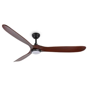 70 Inch Wood Ceiling Fan, Mute DC Motor High Airflow Large Ceiling Fans with ... - Picture 1 of 9