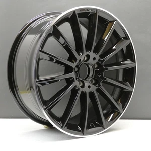 MERCEDES GLA AMG BLACK 19" ALLOY WHEEL RIM 8J OEM A1564012800 GENUINE X1 - Picture 1 of 16