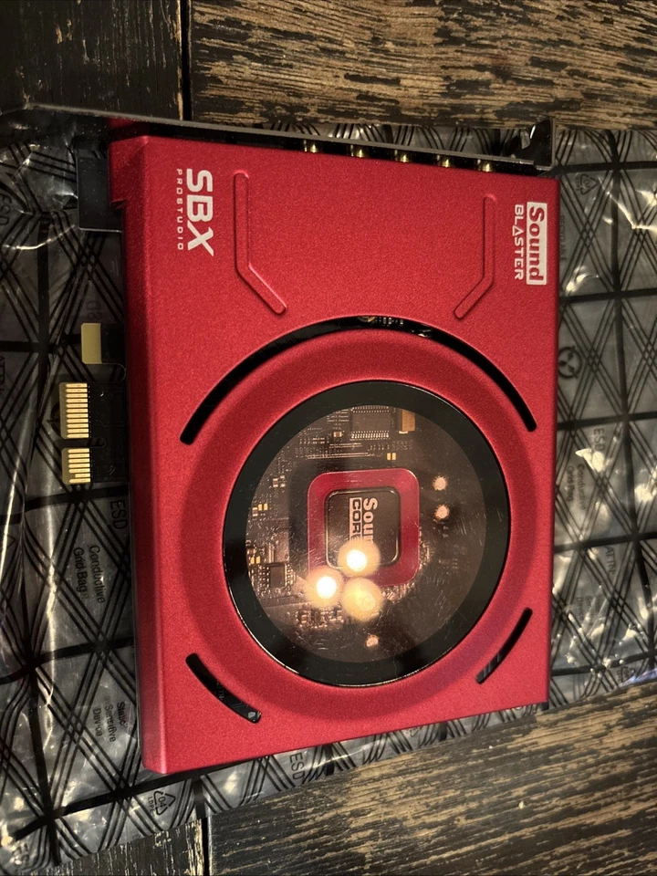 Creative Sound Blaster X-Fi PCIe 声卡 – SB1520 和 D33724 – 已测试/工作 — 第 1/4 张图片