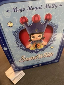 ¡AUTÉNTICO! Pop Mart Blancanieves Mega Royal Molly 400% Sellado NUEVO Princesa Disney - Imagen 1 de 3