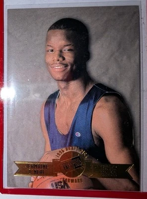 Press Pass 1996 selecciones del draft #16 Jermaine O'Neal ¡oro! Tarjeta de novato  Foto 1 de 4