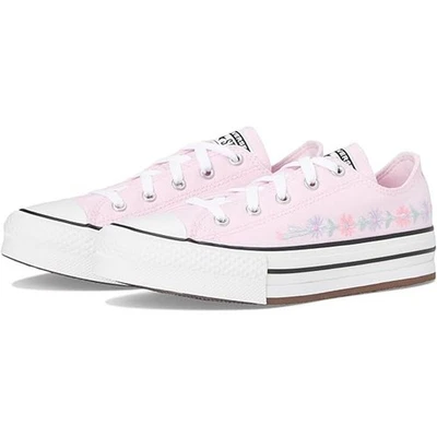 Nuevo con etiquetas Zapatilla deportiva Converse unisex Chuck Taylor All Star Eva Lift, Sugar Berry/Blanco-2 años Foto 1 de 4