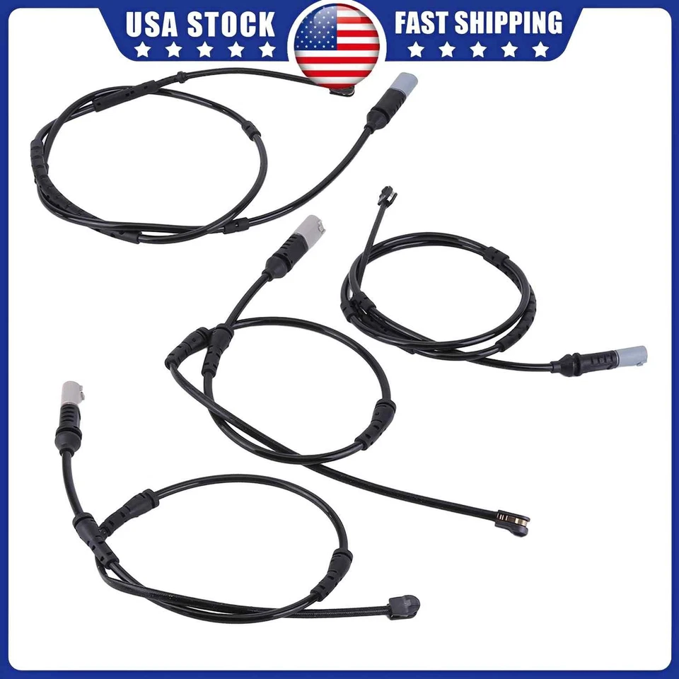 Nuevo sensor de desgaste de 4 pastillas de freno izquierda derecha apto para BMW 2014 2015 2016 M235I 3,0 L EE. UU. Foto 1 de 4