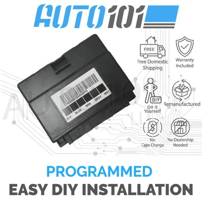 Módulo de control de carrocería GMC Yukon 2003-2006 programado VIN BCM 19369690 GM Foto 1 de 3