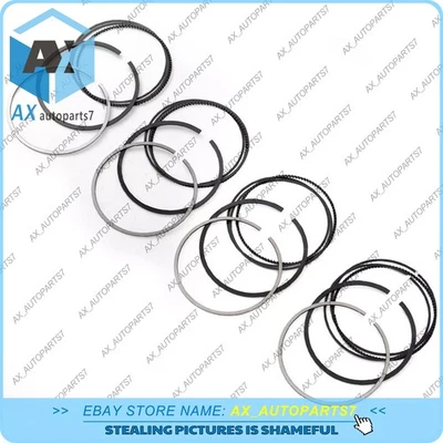 STD 4pcs Piston Rings Φ84mm For BMW 2.0L  E60 E90 E61 E87 E81 N46B20 N45 - Image 1 of 4
