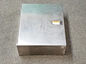 Scatola Elettrica in Acciaio Inox da Parete 18"x15"x6" Recinzione - Foto 1 di 10
