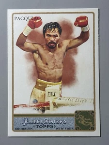 Manny Pacquiao Rookie 2011 Topps Allen & Ginter #262 RC Boxe Champion du Monde - Photo 1 sur 3