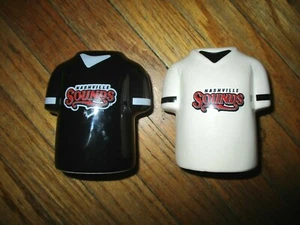NASHVILLE SOUNDS SALT & PEPPER SHAKER SET Minor League Baseball Jersey - Foto 1 di 7