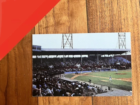 Defunct PARKER FIELD in RICHMOND, VA POSTCARD. NEW Cover
