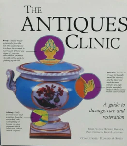 THE ANTIQUES CLINIC by James Fielden 1998 HB/DJ - First Ed. Book - Picture 1 of 5