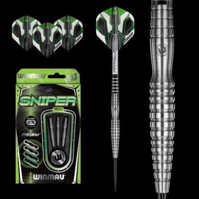 WINMAU Sniper 90% TUNGSTEN 22 GRAM STEEL TIP DARTS 1008.22