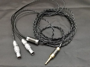 1x Focal Utopia Ultra Pure Silver Cable Gold Plug 3.5mm upgrade high end - Picture 1 of 4