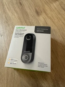 Wemo Smart Video Doorbell Apple HomeKit Secure Video - Bild 1 von 4