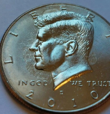 2010 D Strike Through Error Kennedy Half Dollar - NIFC - **FREE SHIPPING** 3/15 - Image 1 of 4