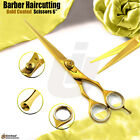 Top Hair Cutting Scissors 6&#39;&#39; Barber Shears Haircut Salon Razor Edge Series Gold